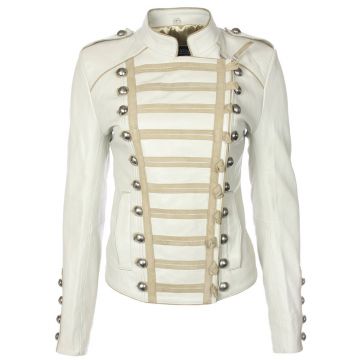Militärlederjacke