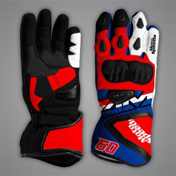 Motorradrennhandschuhe