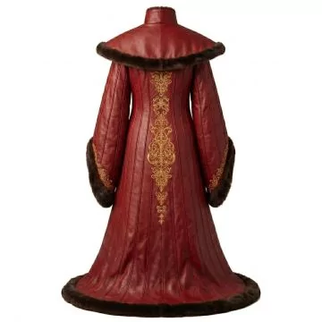 Queen Amidala Red Leather Coat back view