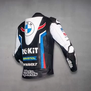 кожаная гоночная куртка bmw redding