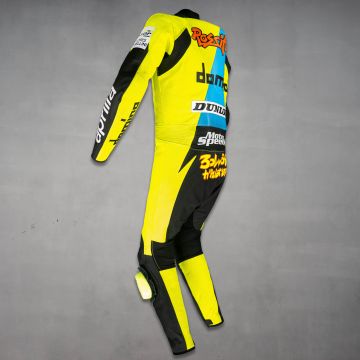 Racing Leathers Motorcycle Valentino Rossi Aprilia Motogp 1996 left side view