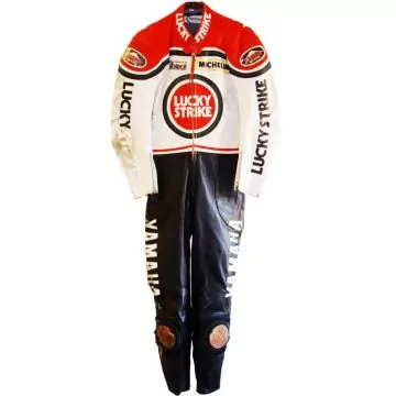 Randy Mamola Yamaha GP 1986 vintage leather suit – GP | Shop