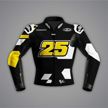 Raul Fernandez svart læringsjakke Aprilia WT 2022