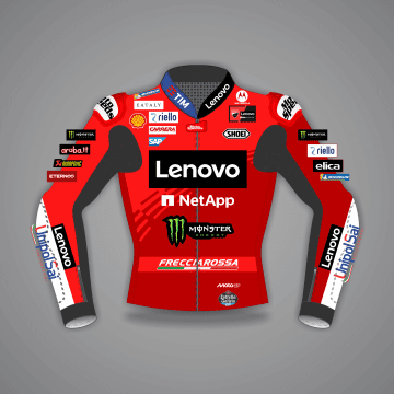 Rote Leder-Motorradjacke