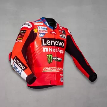 red leather motorcycle jacket men