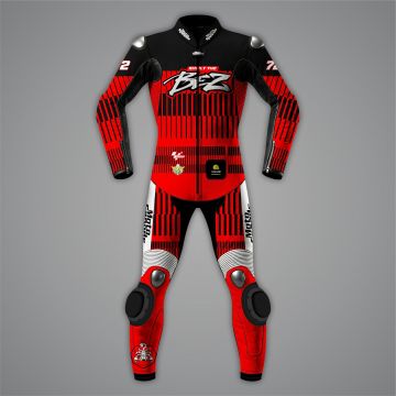 Marco Bezzecchi Red Racing Suit Winter Test 2024
