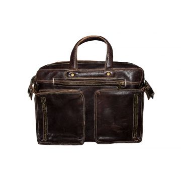 Herre Lær Laptop Bag