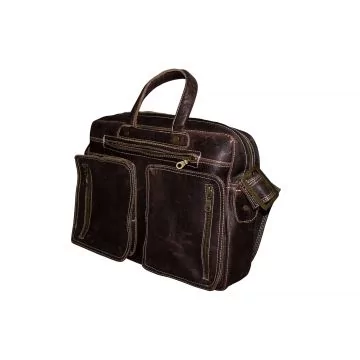Retro Leather Laptop Bag