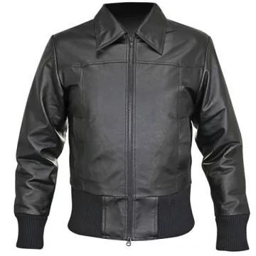 Waist Length Black Jacket