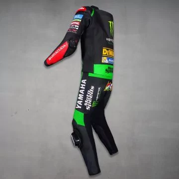 Johann Zarco Yamaha Monster Tech 3 2017 racingdrakt, venstre side