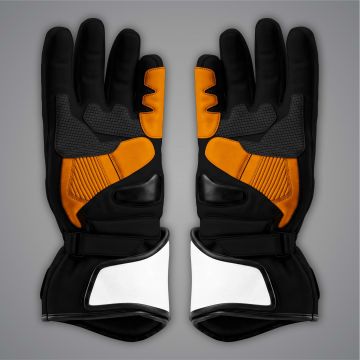 Motorbike gloves leather