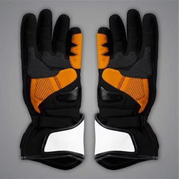 Motorbike gloves leather