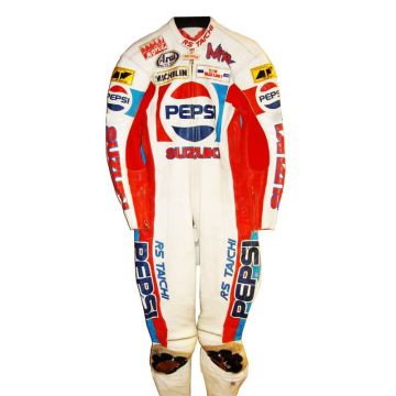 Rob McElnea Pepsi Suzuki GP 1988 Racing Leathers Rob McElnea Suzuki