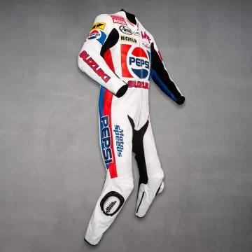 Pepsi Suzuki 1988 race suit replica, right view