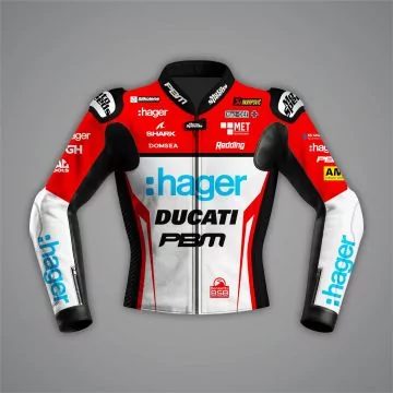 Scott Redding Ducati Motorcycle Racing Jacket BSB 2026