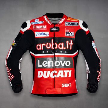Giacca in pelle Scott Redding Ducati WSBK 2020