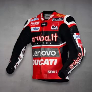 Scott Redding Ducati Riding Jacket WSBK 2020 left view