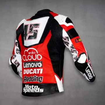 wsbk replica jacket leather