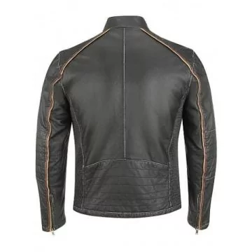 Men's Leather Casual Jacket