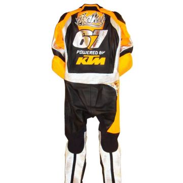 Shane Byrne KTM GP Motorrad Leder Rennanzug 2005