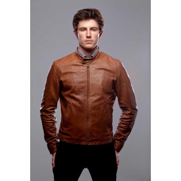 Slick Mens Fashion Jacket Leather
