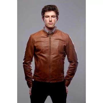Slick Mens Fashion Jacket Leather
