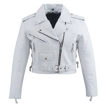 Schnee Biker Lederjacke Brando Stil