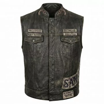 Chaleco de Cuero Sons of Anarchy Jax Teller