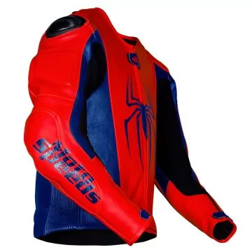 スパイダーマンレザージャケットを手に入れよう！最高のバイクジャケット！