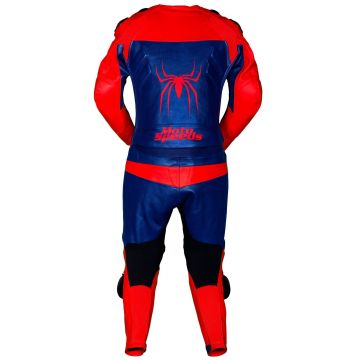 Leather Racing Spiderman Suit