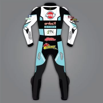 Chaz Davies Ducati WSBK replika racingdrakt, bakfra