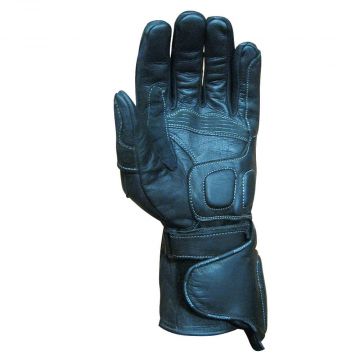 Superior Leder Motorradhandschuhe Vintage