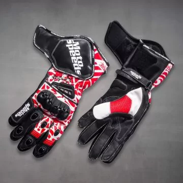 ducati motogp racing gloves 2024 francesco bagnaia