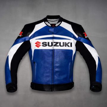 Suzuki GSXR Jacke Leder