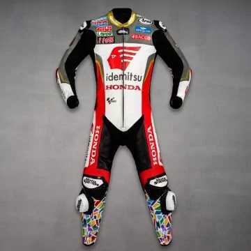Takaaki Nakagami Leather Track Suit Motorcycle MotoGP 2022