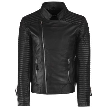 Chaqueta de cuero de motorista The Hunter