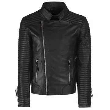 Leather Biker The Hunter Jacket