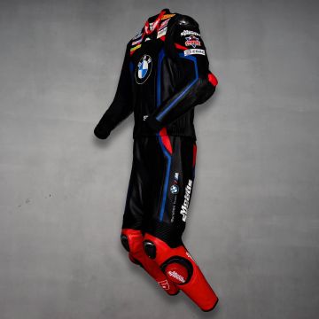 Tom Sykes BMW Motorrad Pelli Nero WSBK 2019 Vista a sinistra