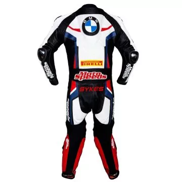 トム・サイクス BMW モトラッド WSBK 2019 レザースーツ 背面
