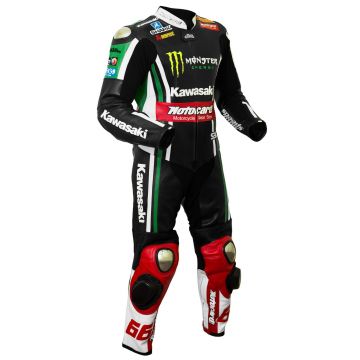 Tom Sykes Kawasaki Suit Leather 2015 WSBK