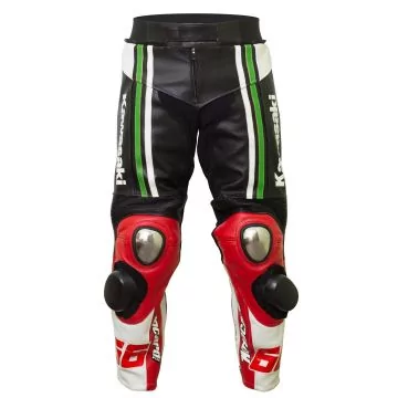 racing leather pants ce protection knees hips
