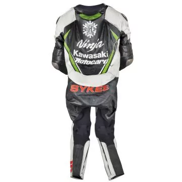 Tom Sykes Kawasaki Motorcycle Track Leathers 2012