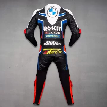 cowhide leather racing suit mens