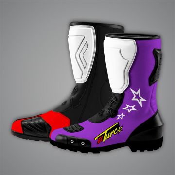 Toprak Razgatlioglu Yamaha Pramac MotoGP 2026 Boots Left Side View