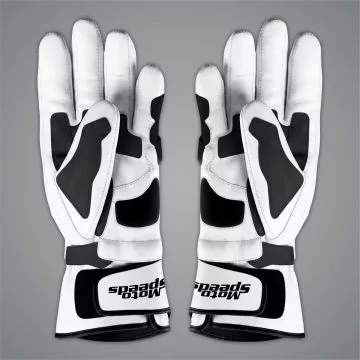 Toprak Razgatlioglu Motorrad-Handschuhe Weiss SBK 2024