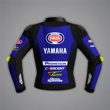jaqueta réplica wsbk de couro masculina