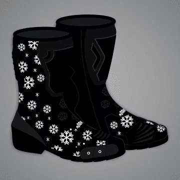 Pedro Acosta Track Day Boots Winter Test 2024