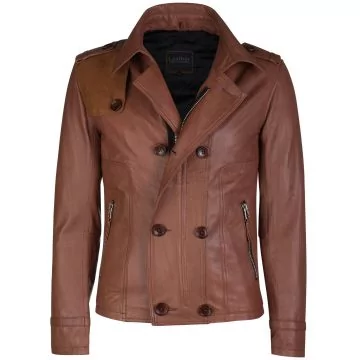 Unique Leather Jacket – men's brown leather jacket | Shop