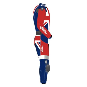 Drapeau du Royaume-Uni en cuir de course