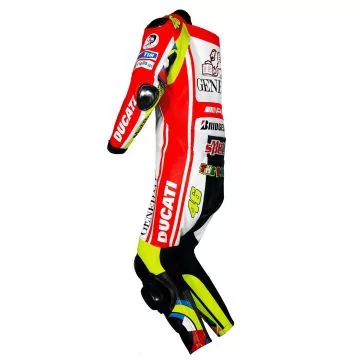 cowhide leather race suit valentino rossi